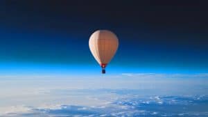 Illustration of a High-Altitude Balloon Being Launched from Andoya Air Station.