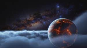 Illustration of the search for advanced extraterrestrial civilizations in the Milky Way.