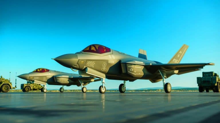 « Ce n’est pas un vrai F-35 » : ces leurres gonflables trompent les radars ennemis (et coûtent 1 000 fois moins cher qu’un avion)