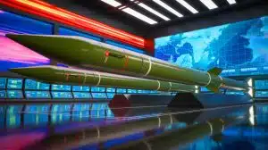 Illustration von den zerstörerischsten Raketen der Welt im Jahr 2025.