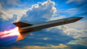 Illustration von der AGM-181A LRSO-Rakete der US Air Force.