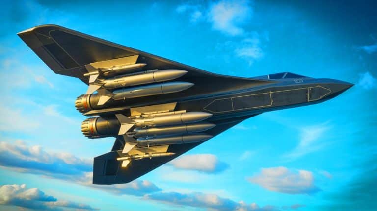 „Sie rüsten heimlich auf“: Dieses neue US-Geheimflugzeug soll Dutzende Raketen tragen (und Chinas Lufthoheit brechen)