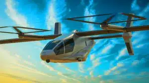 Illustration von Boeings neuem Collaborative Transformational Rotorcraft (CxR) als unbemannter Wingman für Hubschrauber.