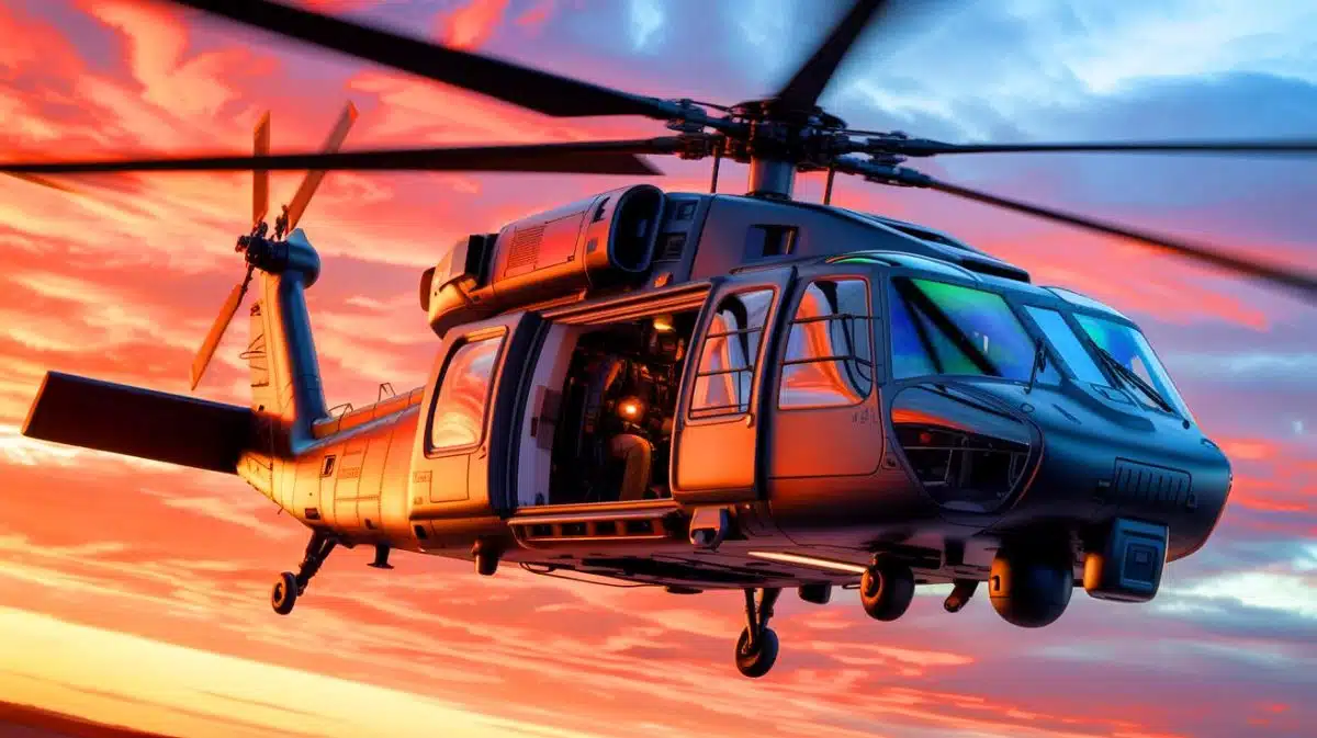 „Er fliegt ganz ohne Menschen“: Diese autonome Kampfmaschine von Lockheed Martin erschüttert Militärstrategen weltweit (und sorgt für Angst in der Luft) Illustration von der Umwandlung eines Black Hawk-Hubschraubers in eine vollautonome Version.