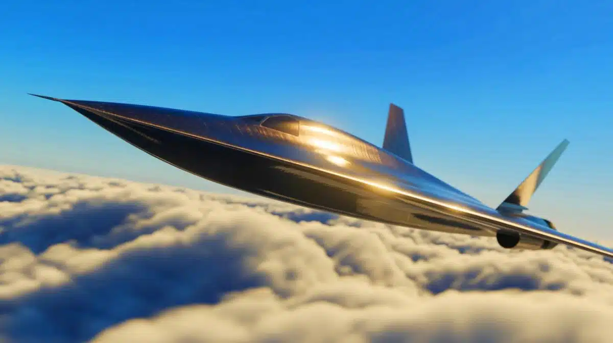 „Sie wollten es geheim halten“: Dieses mysteriöse Flugzeug von Lockheed Martin soll sechsmal schneller als der Schall fliegen (und existiert wirklich) Illustration von einem möglichen SR-72 Spionageflugzeug in Entwicklung bei Lockheed Martin.