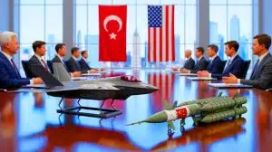 Illustration von der strategischen Diskussion über die S-400- und F-35-Systeme in der US-türkischen Verteidigungskooperation.
