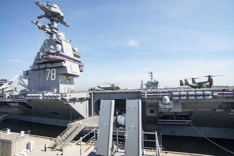 Ford-Class Aircraft Carriers: How New Advancements Challenge Naval Strategies and Impact Global Security Dynamics