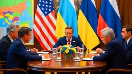 Plan de paix contesté : quelles implications pour l’armée la plus technologique face à la situation au Venezuela Illustration de la controverse autour du plan de paix américain pour l'Ukraine.
