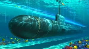 Submarine verlieren Tarnung: Die neue Technologie, die das Unterwasser-Gleichgewicht weltweit verändert Illustration von der Erkennung von U-Booten mithilfe nicht-akustischer Technologien.