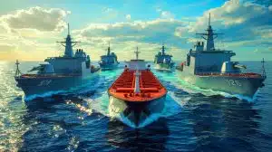 Trump Blocks Venezuelan Access: Europe Warns of Escalating Conflict, Defense Secretary Holds Key Strike Video, Impacts Await Illustration of U.S. President Donald Trump announcing a blockade on Venezuelan oil tankers.