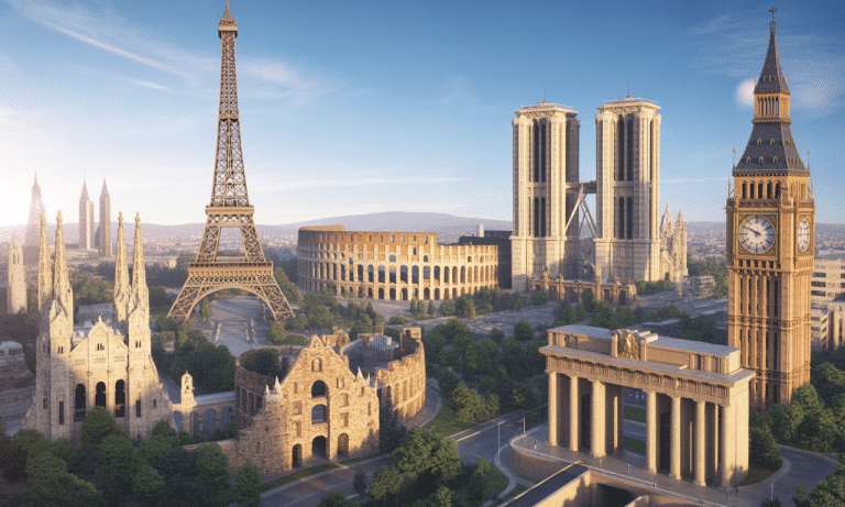 Exploring europe’s most iconic landmarks