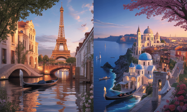 Top european destinations for a romantic getaway