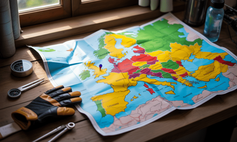 Planning a cycling tour through europe